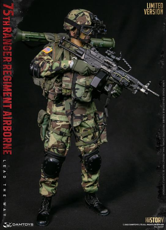 75th Ranger Regiment Airborne Saw Gunner 1/6 Scale Limited Edition