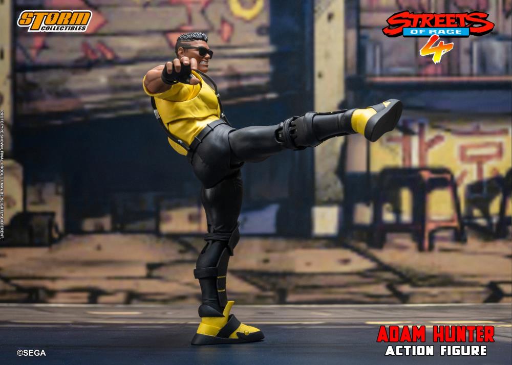 Streets of Rage 4 Adam Hunter 1/12 Scale BBTS Exclusive Action Figure Gallery Image 7