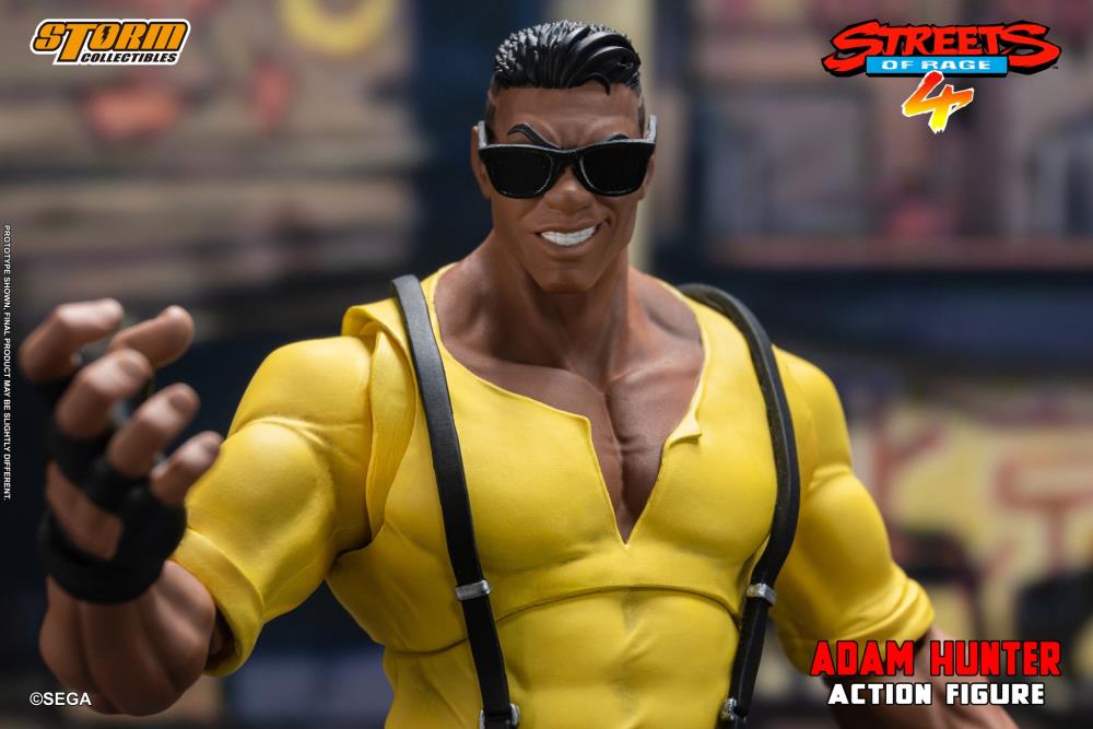 Streets of Rage 4 Adam Hunter 1/12 Scale BBTS Exclusive Action Figure Gallery Image 9