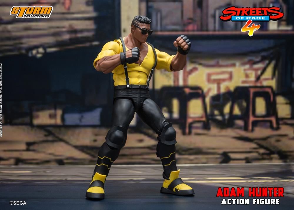 Streets of Rage 4 Adam Hunter 1/12 Scale BBTS Exclusive Action Figure Gallery Image 4