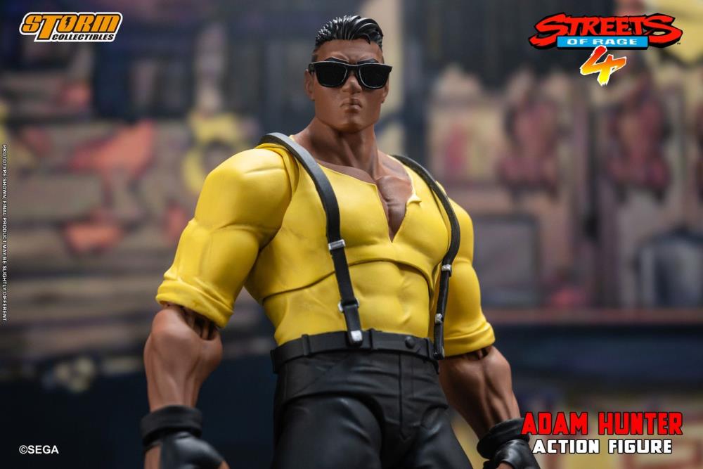 Streets of Rage 4 Adam Hunter 1/12 Scale BBTS Exclusive Action Figure Gallery Image 8