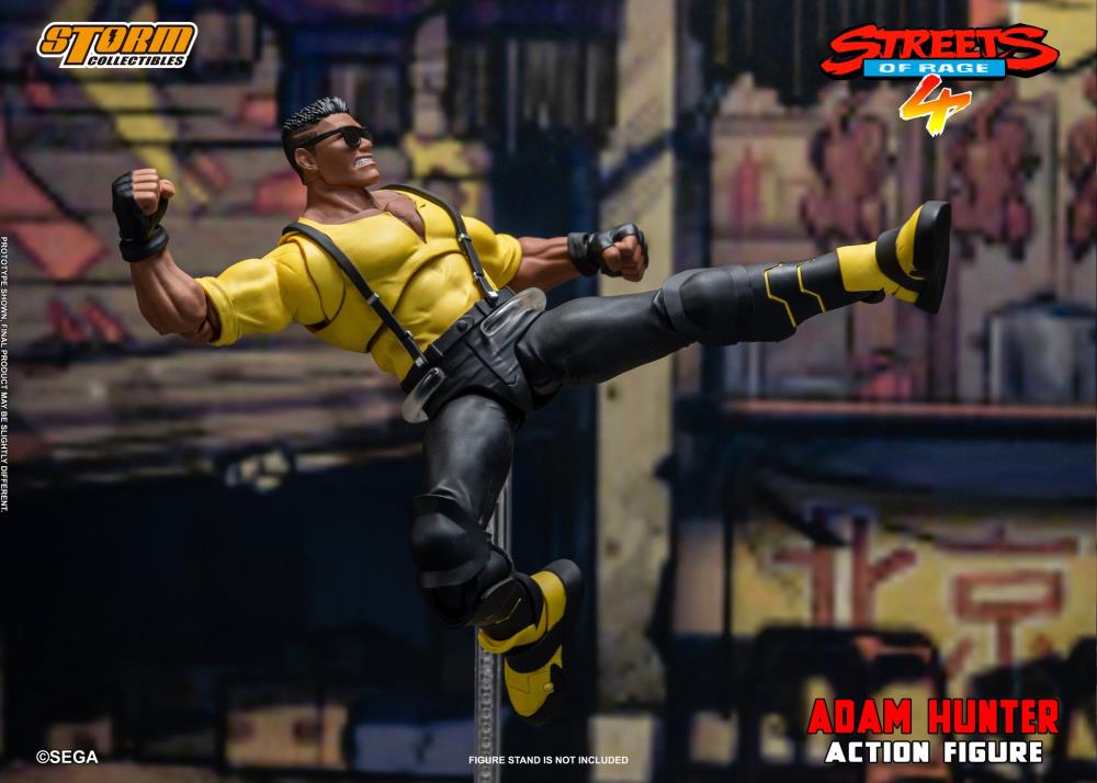 Streets of Rage 4 Adam Hunter 1/12 Scale BBTS Exclusive Action Figure Gallery Image 10