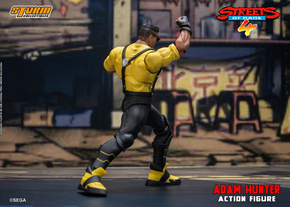 Streets of Rage 4 Adam Hunter 1/12 Scale BBTS Exclusive Action Figure Gallery Image 6