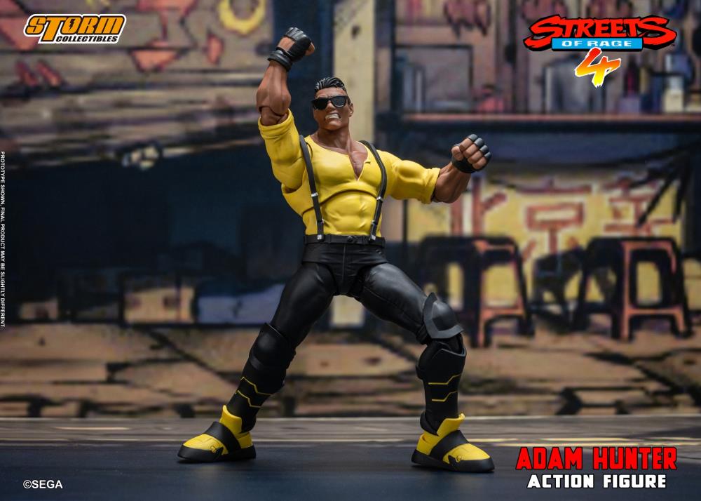 Streets of Rage 4 Adam Hunter 1/12 Scale BBTS Exclusive Action Figure Gallery Image 5