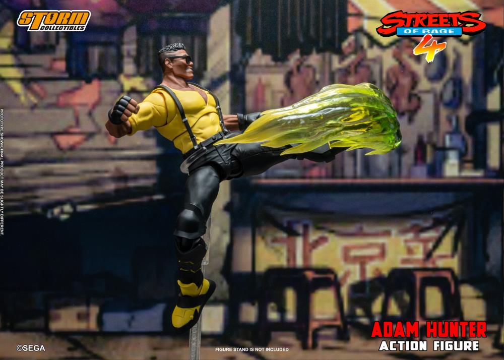 Streets of Rage 4 Adam Hunter 1/12 Scale BBTS Exclusive Action Figure Gallery Image 13