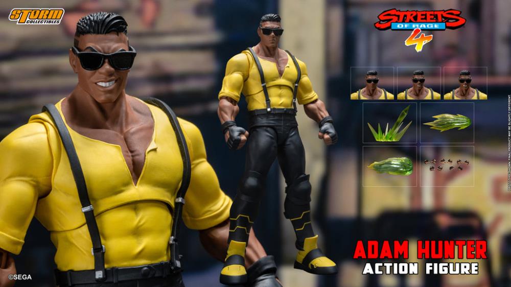 Streets of Rage 4 Adam Hunter 1/12 Scale BBTS Exclusive Action Figure Gallery Image 16