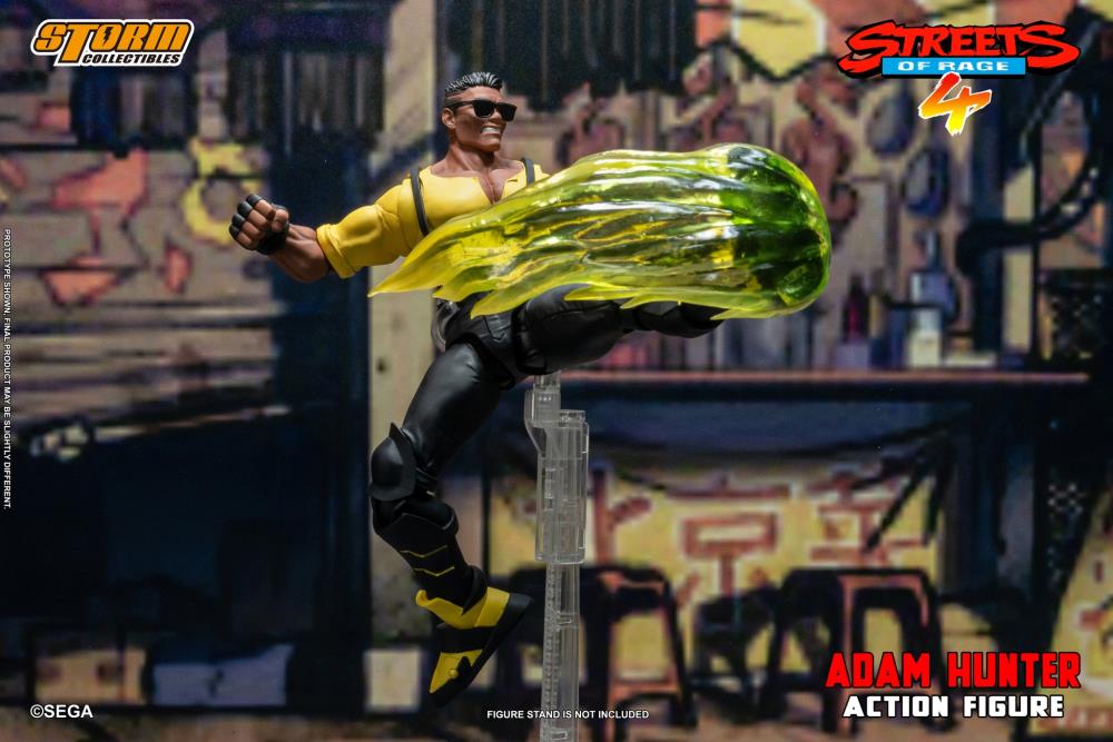 Streets of Rage 4 Adam Hunter 1/12 Scale BBTS Exclusive Action Figure Gallery Image 11