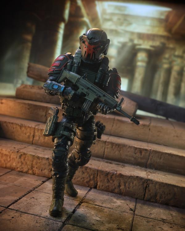 Operation: Monster Force Season 01 Delta Red Nocturnal Operations Trooper 1/12 Scale Action Figure Gallery Image 7
