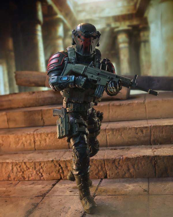 Operation: Monster Force Season 01 Delta Red Nocturnal Operations Trooper 1/12 Scale Action Figure Gallery Image 6