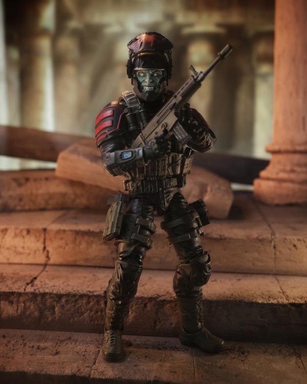 Operation: Monster Force Season 01 Delta Red Nocturnal Operations Trooper 1/12 Scale Action Figure Gallery Image 4