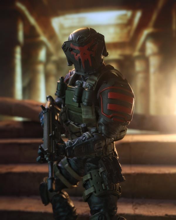 Operation: Monster Force Season 01 Delta Red Nocturnal Operations Trooper 1/12 Scale Action Figure Gallery Image 5