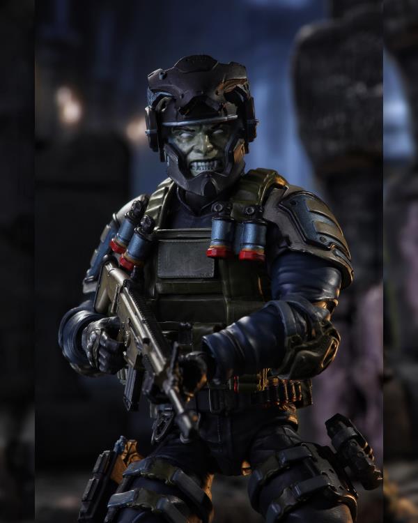 Operation: Monster Force Season 01 Delta Red Urban Operations Trooper 1/12 Scale Action Figure Gallery Image 6
