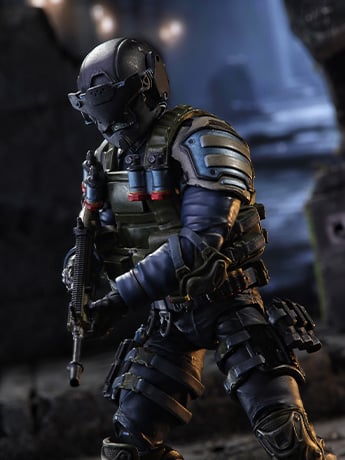 Image of Operation: Monster Force Season 01 Delta Red Urban Operations Trooper 1/12 Scale Action Figure