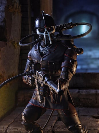 Image of Operation: Monster Force Season 01 Sleepwalker Obsidian Elite Guardsmen 1/12 Scale Action Figure