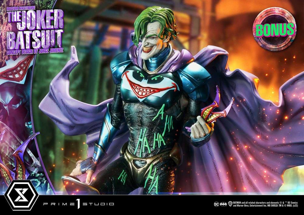 Batman Museum Masterline The Joker Batsuit (Jorge Jimenez Concept
