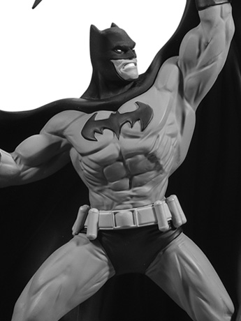 Batman Black and White Batman (Denys Cowan) 1/10 Scale Statue Gallery Image 2