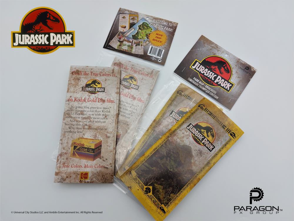Jurassic Park Welcome Map (Dino-trampled Version) Gallery Image 4