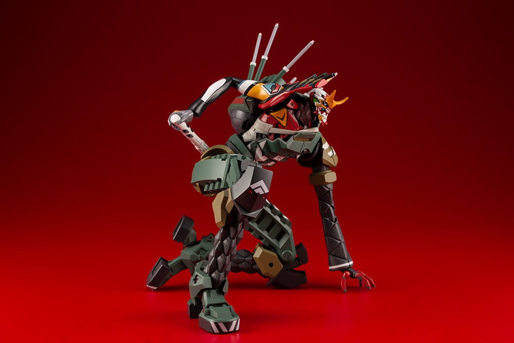 Rebuild of Evangelion Production Model-New 02α (JA-02 Body Assembly Cannibalized) 1/400 Scale Model Kit Gallery Image 5