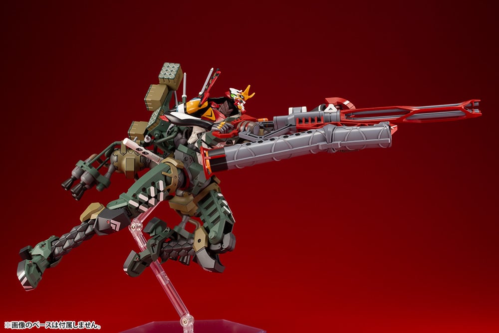 Rebuild of Evangelion Production Model-New 02α (JA-02 Body Assembly Cannibalized) 1/400 Scale Model Kit Gallery Image 8