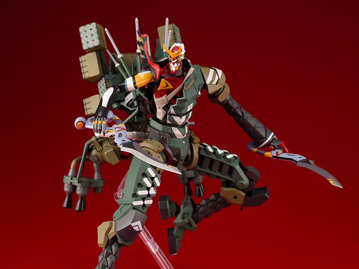 Rebuild of Evangelion Production Model-New 02α (JA-02 Body Assembly Cannibalized) 1/400 Scale Model Kit Gallery Image 1
