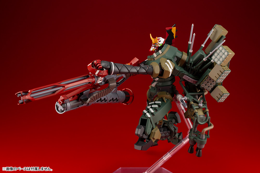 Rebuild of Evangelion Production Model-New 02α (JA-02 Body Assembly Cannibalized) 1/400 Scale Model Kit Gallery Image 7