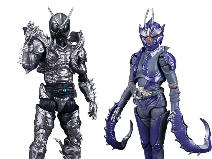 Kamen Rider Shodo-XX Shadow Moon & Mantis Mutant Set of 2 Figures Gallery Image 1