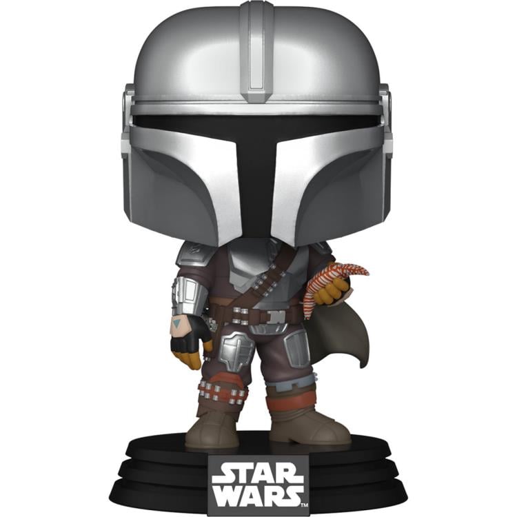 Pop! Star Wars: The Book of Boba Fett - The Mandalorian with Pouch Gallery Image 3