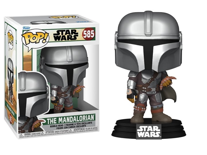Pop! Star Wars: The Book of Boba Fett - The Mandalorian with Pouch Gallery Image 1