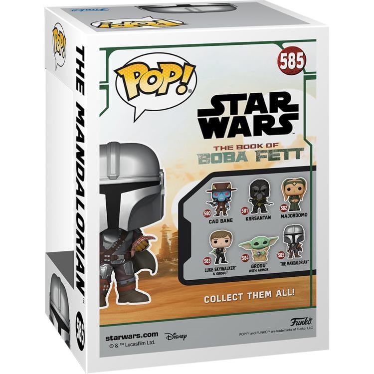 Pop! Star Wars: The Book of Boba Fett - The Mandalorian with Pouch Gallery Image 5