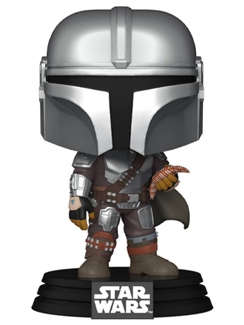 Pop! Star Wars: The Book of Boba Fett - The Mandalorian with Pouch Gallery Image 2