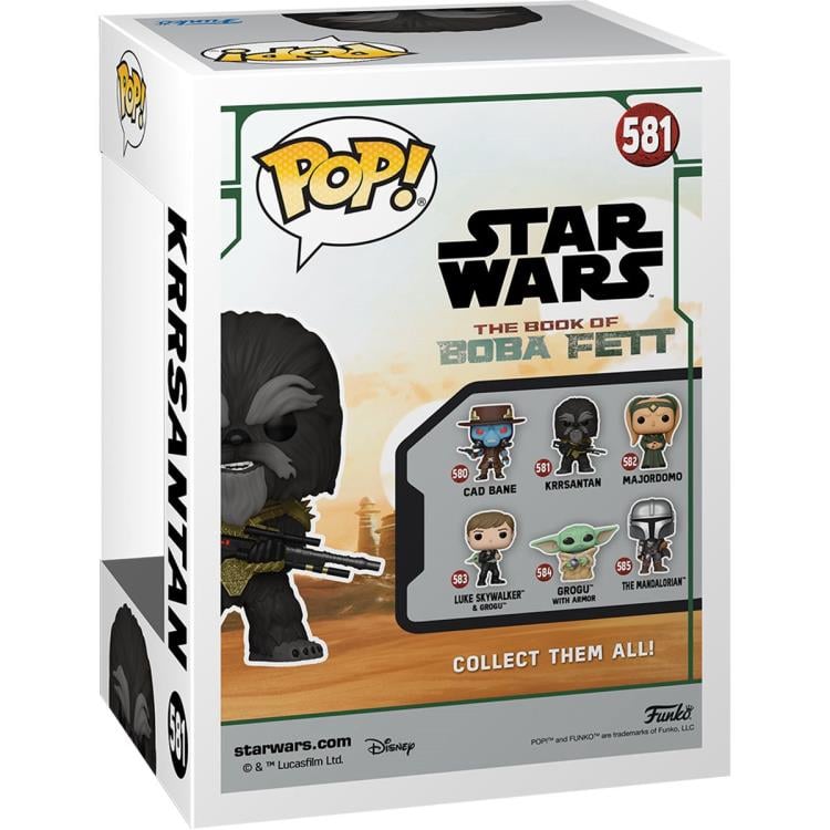 Pop! Star Wars: The Book of Boba Fett - Krrsantan with BG Gallery Image 5