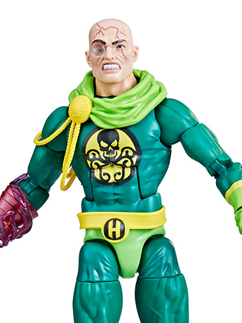 The Avengers (Classic Comic) Marvel Legends Baron Von Strucker Action Figure (Puff Adder BAF) Gallery Image 2