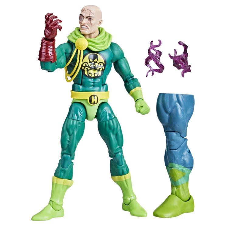 The Avengers (Classic Comic) Marvel Legends Baron Von Strucker Action Figure (Puff Adder BAF) Gallery Image 4