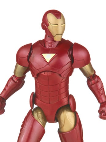 The Avengers (Classic Comic) Marvel Legends Iron Man (Extremis) Action Figure (Puff Adder BAF) Gallery Image 2