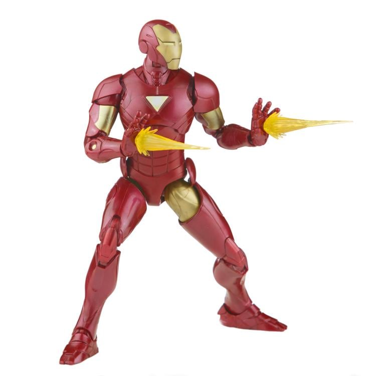 The Avengers (Classic Comic) Marvel Legends Iron Man (Extremis) Action Figure (Puff Adder BAF) Gallery Image 4