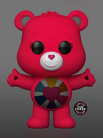 Pop! Animation: Care Bears 40th Anniversary - Hopeful Heart Bear (Chase) Gallery Image 2