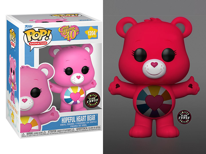 Pop! Animation: Care Bears 40th Anniversary - Hopeful Heart Bear (Chase) Gallery Image 1
