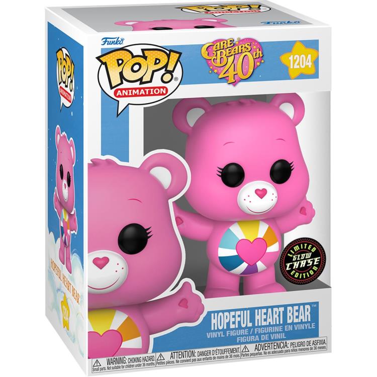 Pop! Animation: Care Bears 40th Anniversary - Hopeful Heart Bear (Chase) Gallery Image 4