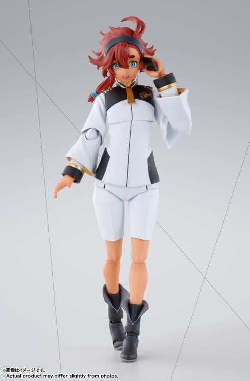 Mobile Suit Gundam: The Witch from Mercury S.H.Figuarts Suletta Mercury Action Figure Gallery Image 5