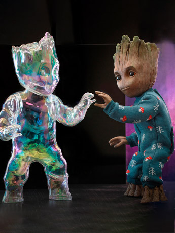 I Am Groot TMS089 Groot Deluxe Life-Size Collectible Figure Gallery Image 2