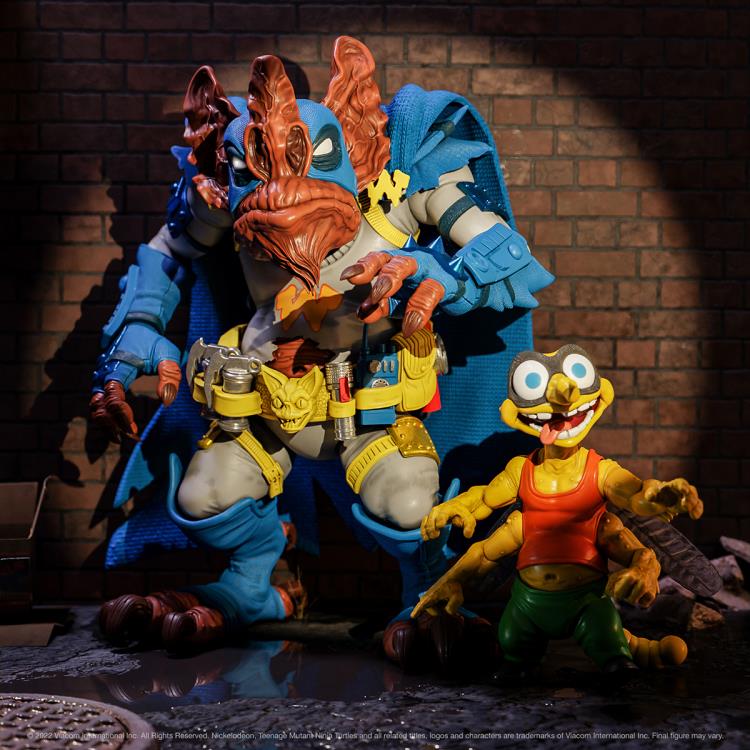 Teenage Mutant Ninja Turtles ULTIMATES! Wingnut & Screwloose Action Figure Set Gallery Image 3