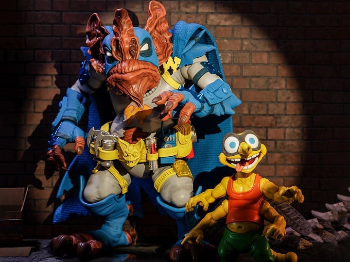 Teenage Mutant Ninja Turtles ULTIMATES! Wingnut & Screwloose Action Figure Set Gallery Image 1