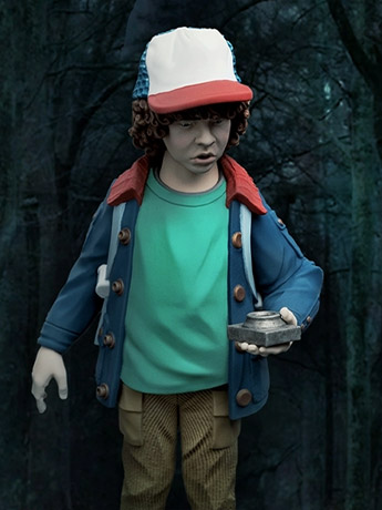 Stranger Things Mini Epics Dustin the Pathfinder Limited Edition Figure Gallery Image 2