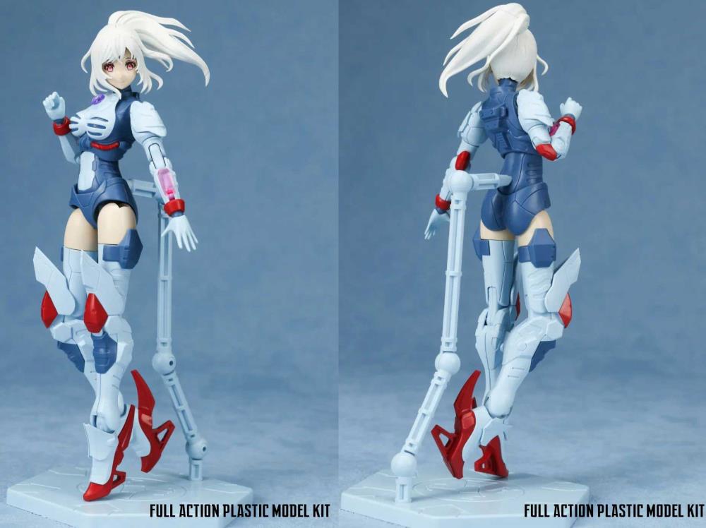 The Hunter's Poem HP-002 Angela and Motorcycle 1/12 Scale Model Kit Gallery Image 26
