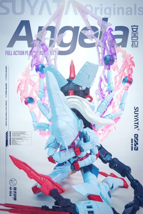 The Hunter's Poem HP-002 Angela and Motorcycle 1/12 Scale Model Kit Gallery Image 13