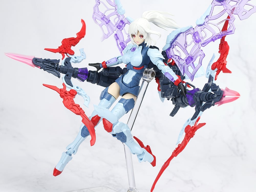 The Hunter's Poem HP-002 Angela and Motorcycle 1/12 Scale Model Kit Gallery Image 14