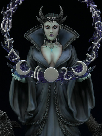 Anne Stokes Collection: Moon Witch 1/6 Scale Limited Edition Statue Gallery Image 2