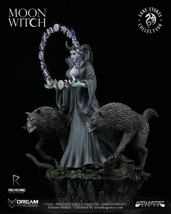 Anne Stokes Collection: Moon Witch 1/6 Scale Limited Edition Statue Gallery Image 5