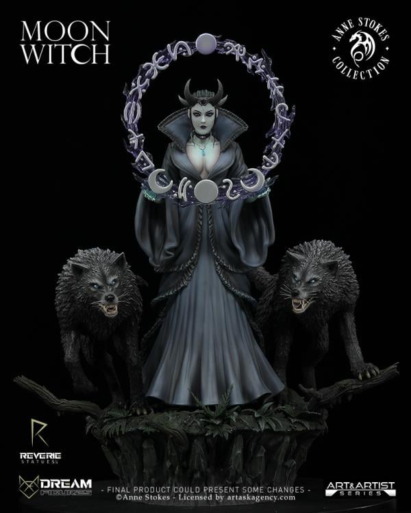 Anne Stokes Collection: Moon Witch 1/6 Scale Limited Edition Statue Gallery Image 3