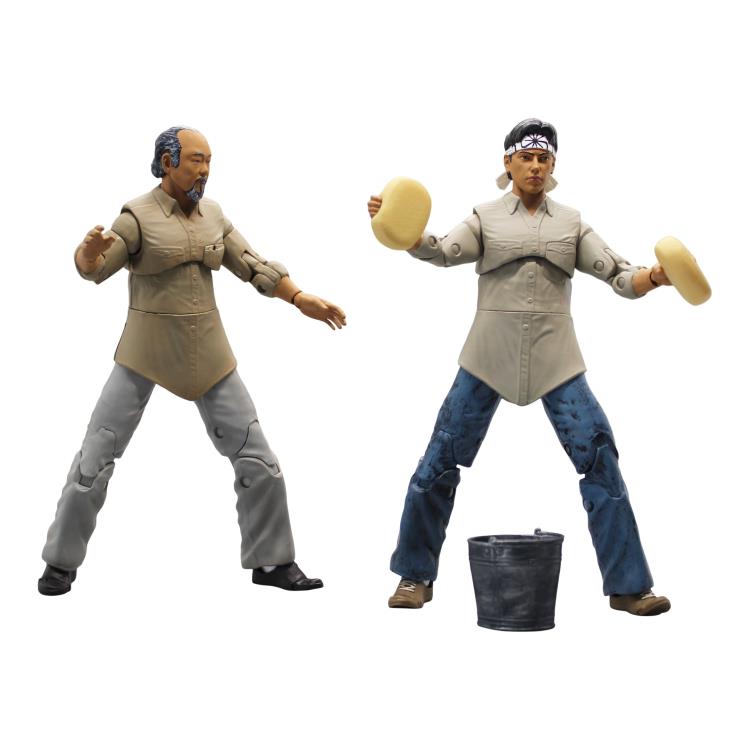 The Karate Kid (1984) Mr. Miyagi & Daniel LaRusso Figure Set Gallery Image 5